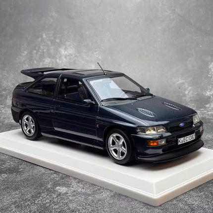Norev Ford Escort RS Cosworth 1992 Dark Blue 1:18 Diecast Model Car - fine detailed model replica