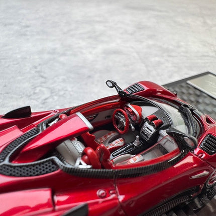 LCD Model Pagani Zonda HP Foshan Expo Limited 1:64 Diecast Model Car - premium collector scale model