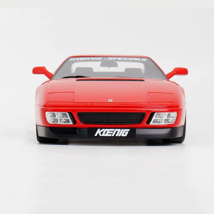 GT Spirit Ferrari Koenig Special 348 Red 1:18 Resin Model Car - fine detailed model replica