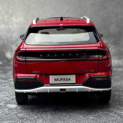 Original Manufacturer Hyundai MUFASA ix35 2023 Silver Metallic 1:18 Diecast Model Car - scale model for display