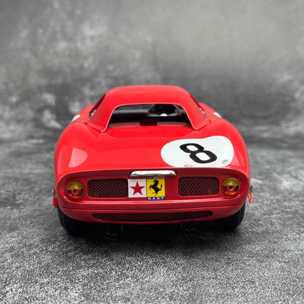 CMC Ferrari 250 LM No. 8 1:18 Diecast Model Car - premium collector scale model