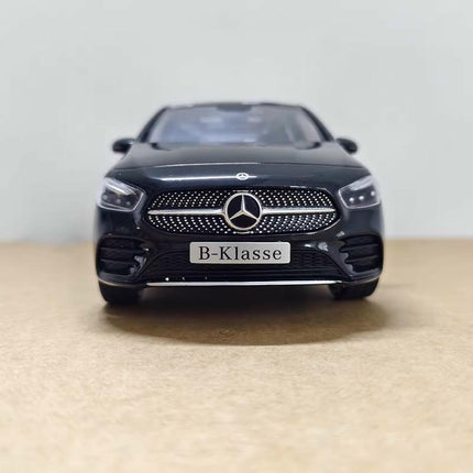 Original Manufacturer Mercedes-Benz B-Class MPV Black 1:18 Diecast Model Car - scale model for display