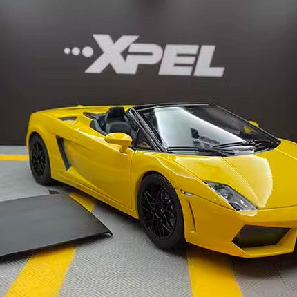 Norev Lamborghini Gallardo LP560-4 Spyder 2009 Black 1:18 Diecast Model Car - scale model for display