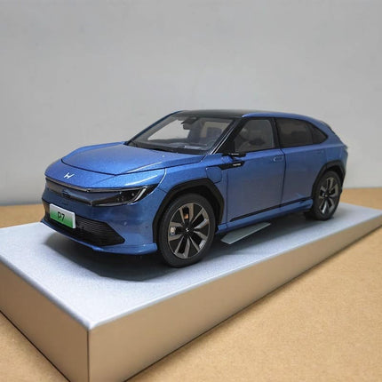 Original Factory Model GAC Honda P7 Blue 1:18 Diecast Model Car - detailed collector display model