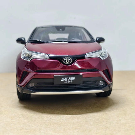 YX Car Model Toyota IZOA Red Opening 1:18 Diecast Model Car - fine detailed model replica