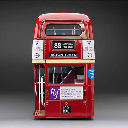 Sun Star London AEC Routemaster Double-Decker Bus 1:24 Diecast Model Bus - scale model for display