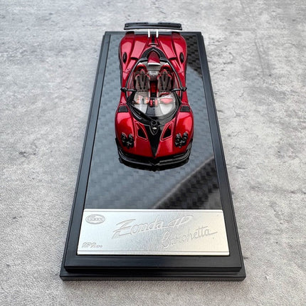 LCD Model Pagani Zonda HP Foshan Expo Limited 1:64 Diecast Model Car - fine detailed model replica