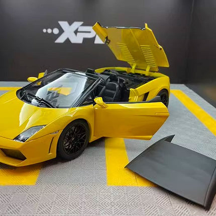 Norev Lamborghini Gallardo LP560-4 Spyder 2009 Black 1:18 Diecast Model Car - showroom-quality model replica