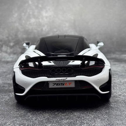HPD McLaren 765LT Red 1:18 Diecast Model Car - hand-finished display model