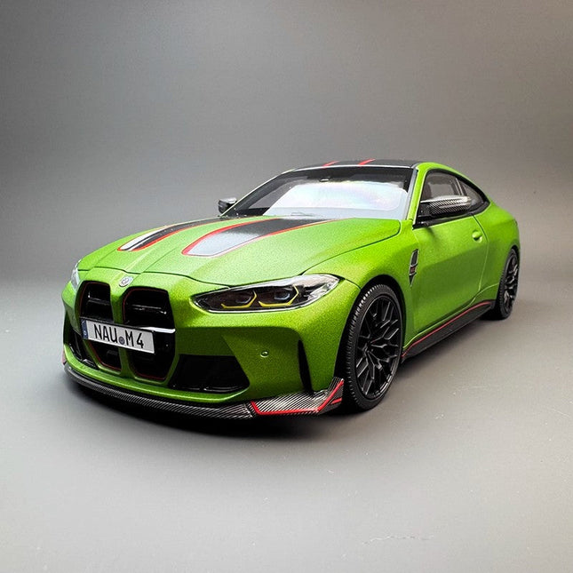 Minichamps BMW M4 CSL G82 1:18 Diecast Model Car - detailed collector display model