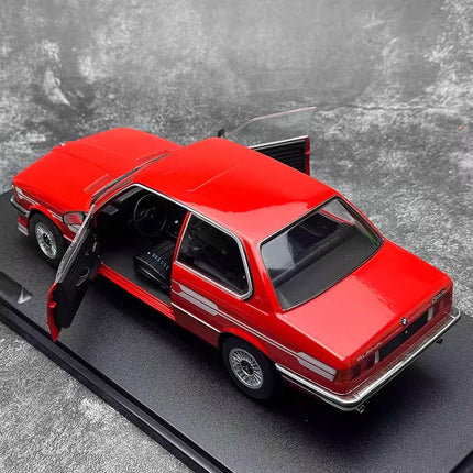 Solido BMW ALPINA E21 323i 1980 Red 1:18 Diecast Model Car - detailed die-cast style model