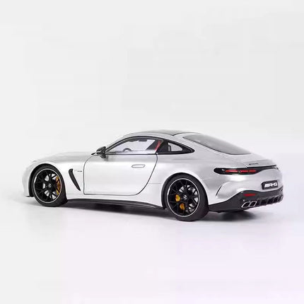 NZG Mercedes-AMG GT63 2023 Silver 1:18 Diecast Model Car - collectible scale model car