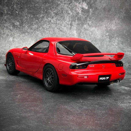 Polar Master Mazda RX-7 Spirit R Red 1:18 Diecast Model Car - fine detailed model replica