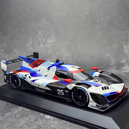 Minichamps BMW M Hybrid V8 LMDh 1:18 Diecast Model Car - scale model for display