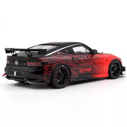 Otto Nissan Z GT4 SEMA 2022 Modified Red 1:18 Resin Model Car - scale model for display
