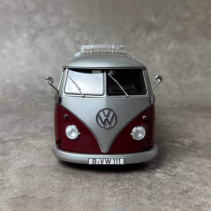 Schuco Volkswagen VW T1b Lowrider Bus Two-Tone 1:18 Diecast Model Bus - fine detailed model replica