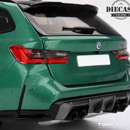 TSM BMW M3 Touring Metallic Green 1:18 Diecast Model Car - premium collector scale model