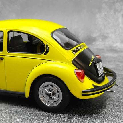 Norev Volkswagen Beetle 1303 Cabriolet Yellow 1:18 Diecast Model Car - premium collector scale model