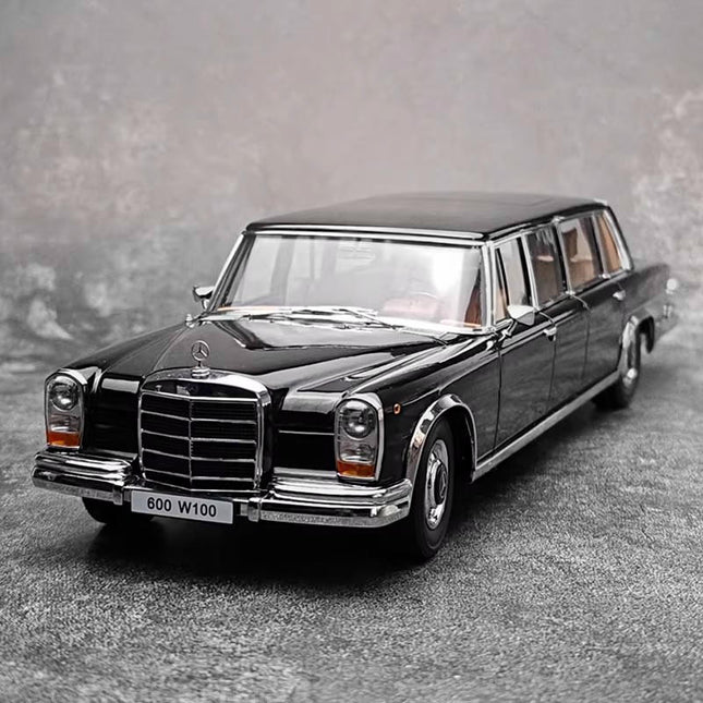 KK Scale Mercedes-Benz 600 Pullman W100 1:18 Diecast Model Car - studio product photo of the scale model