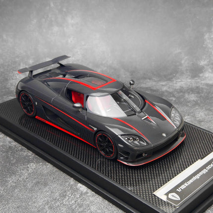 VBM Koenigsegg CCX Silver 1:18 Resin Model Car - scale replica for enthusiasts