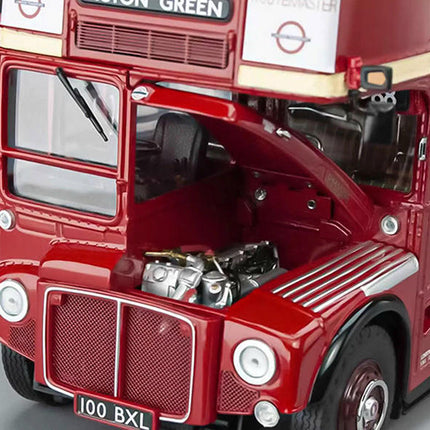 Sun Star London AEC Routemaster Double-Decker Bus 1:24 Diecast Model Bus - hand-finished display model