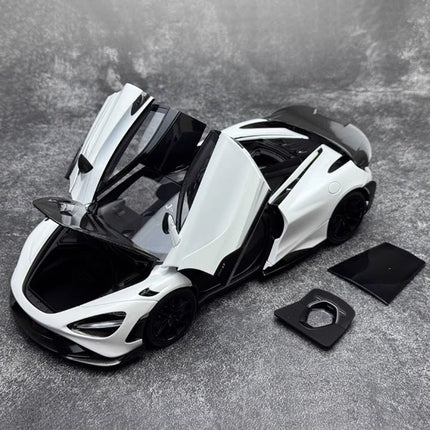 HPD McLaren 765LT Red 1:18 Diecast Model Car - detailed model car replica