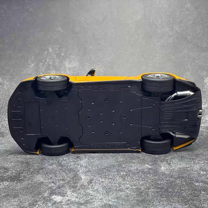 Norev 2021 Porsche 911 GT3 Yellow 1:18 Diecast Model Car - scale model collectible piece