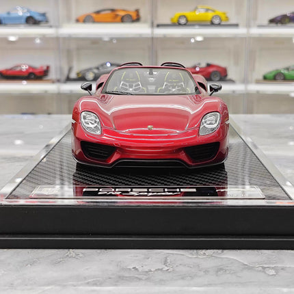 YY Model Porsche 918 Spyder 1:18 Resin Model Car - premium collector scale model