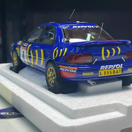 Kyosho Subaru Impreza Full-Open 1:18 Diecast Model Car - premium collector scale model