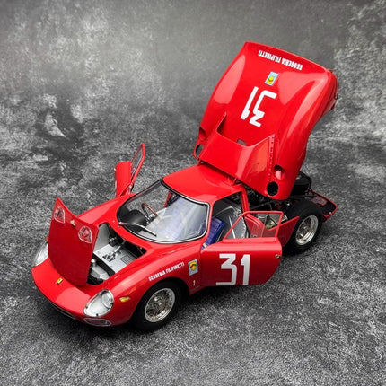 CMC Ferrari 250 LM Red #31 1:18 Diecast Model Car - collector edition scale model