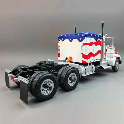 Road Kings Kenworth W900 American Heavy Truck Tractor Head 1:18 Diecast Model Truck - fine detailed model replica