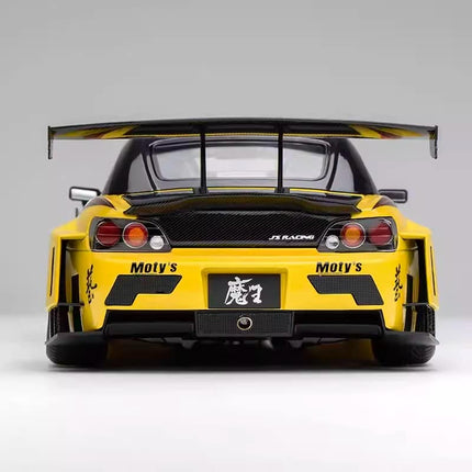 Motorhelix Honda S2000 J's Racing Maou Tuned 1:18 Diecast Model Car - premium collector scale model