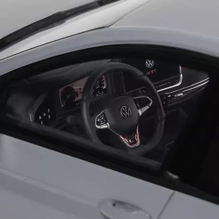 Otto Volkswagen Golf VIII GTI 2024 Grey 1:18 Resin Model Car - detailed die-cast style model