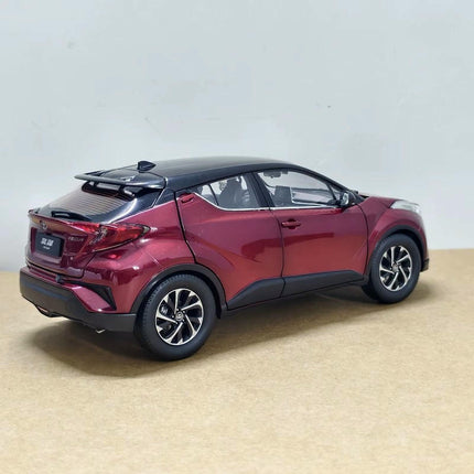 YX Car Model Toyota IZOA Red Opening 1:18 Diecast Model Car - premium collector scale model