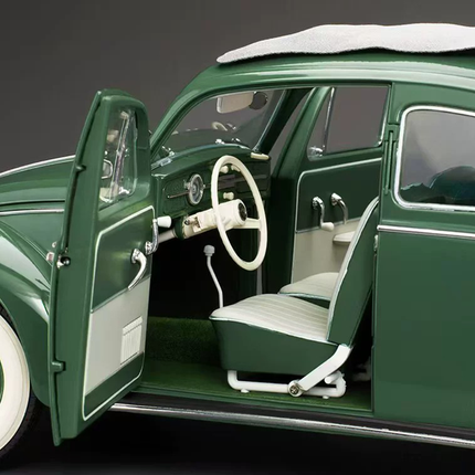 Sun Star Volkswagen Beetle Convertible Limited Edition Green 1:12 Diecast Model Car - collector edition scale model