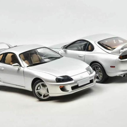 Whelart Toyota Supra A80 Full Opening 1:18 Diecast Model Car - collectible scale model car