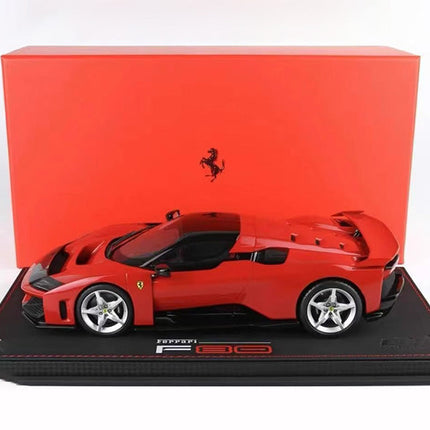 BBR Ferrari F80 New Ma Wang Limited Edition Red 1:18 Resin Model Car - scale model for display