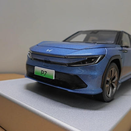 Original Factory Model GAC Honda P7 Blue 1:18 Diecast Model Car - premium collector scale model