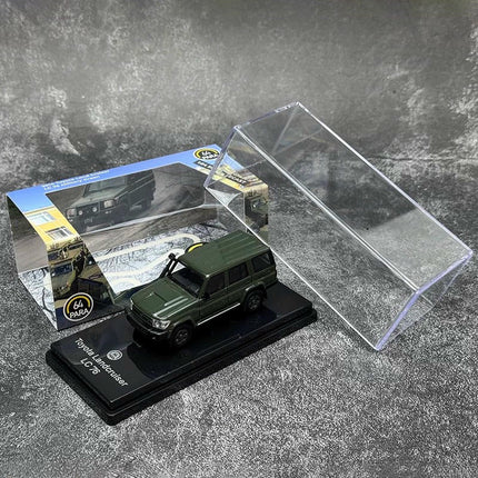 Para64 Toyota Land Cruiser 76 2014 Military Green 1:64 Diecast Model Car - detailed die-cast style model
