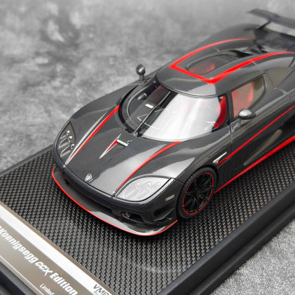 VBM Koenigsegg CCX Silver 1:18 Resin Model Car - detailed collectible replica