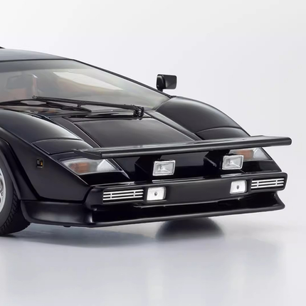Kyosho Lamborghini Countach LP400 S Black 1:18 Diecast Model Car - collector edition scale model