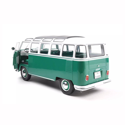 Solido Volkswagen T1 Samba Bus 1962 1:18 Diecast Model Bus - premium collector scale model