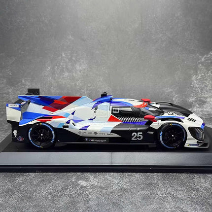 Minichamps BMW M Hybrid V8 LMDh 1:18 Diecast Model Car - scale model collectible piece