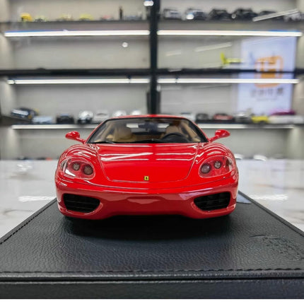 BBR Ferrari 360 Modena F1 Gearbox Red 1:18 Resin Model Car - collectible scale model car