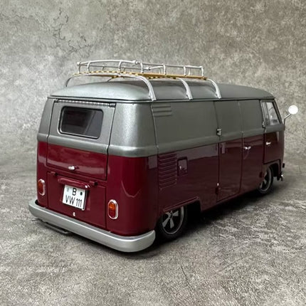 Schuco Volkswagen VW T1b Lowrider Bus Two-Tone 1:18 Diecast Model Bus - scale model for display