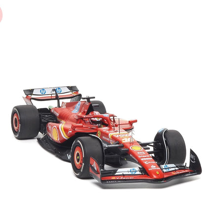 BBR Red Fully Enclosed 1:18 Diecast Model Car - fine detailed model replica
