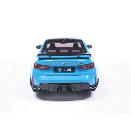 Solido BMW M3 Performance Parts 2024 Daytona Beach Blue 1:18 Diecast Model Car - collectible scale model car