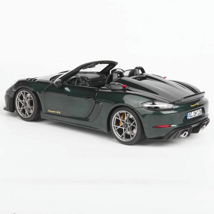 Norev Porsche 718 Spyder RS Weissach Pack 1:18 Diecast Model Car - collectible scale model car