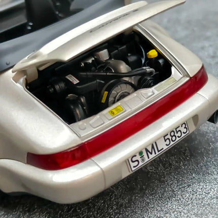 Norev Porsche 911 Carrera 2 Turbo 1992 Gold 1:18 Diecast Model Car - hand-finished display model