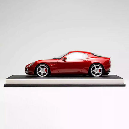 Motorhelix Alfa Romeo 8C Competizione Alfa Red 1:18 Resin Model Car - fine detailed model replica